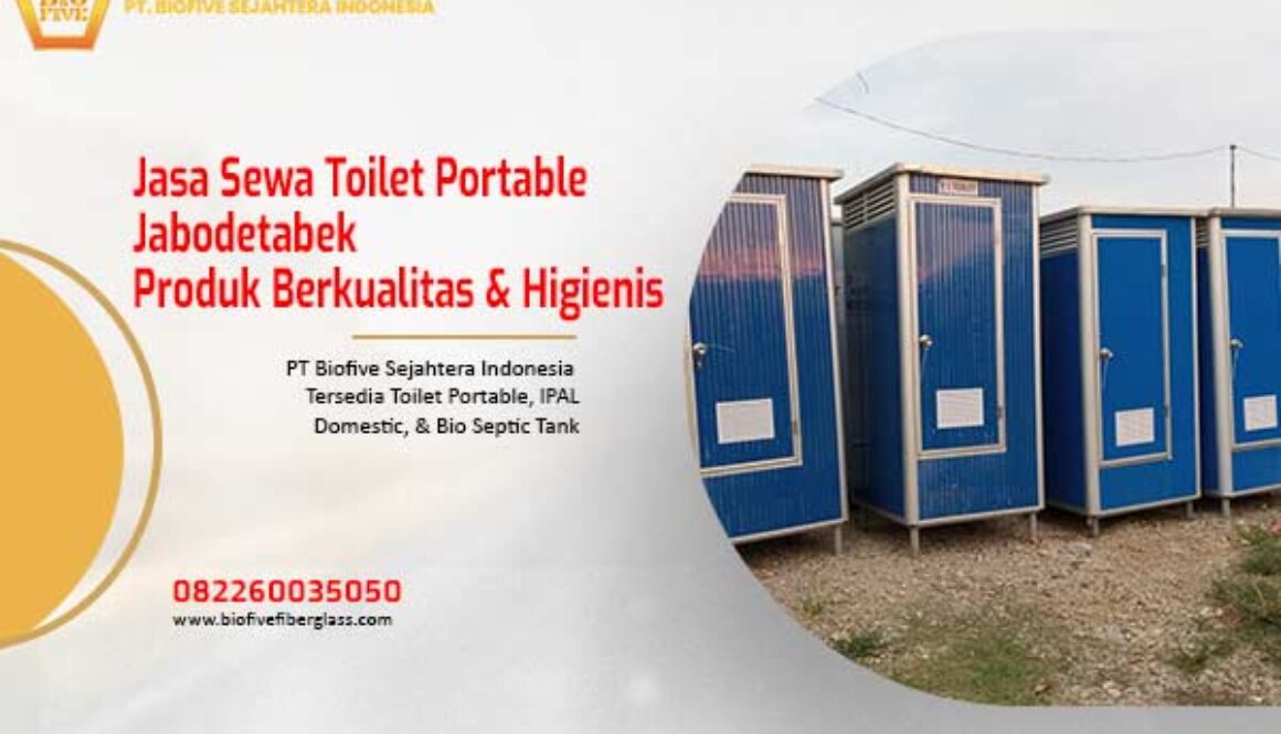 Jasa Sewa Toilet Portable Jabodetabek