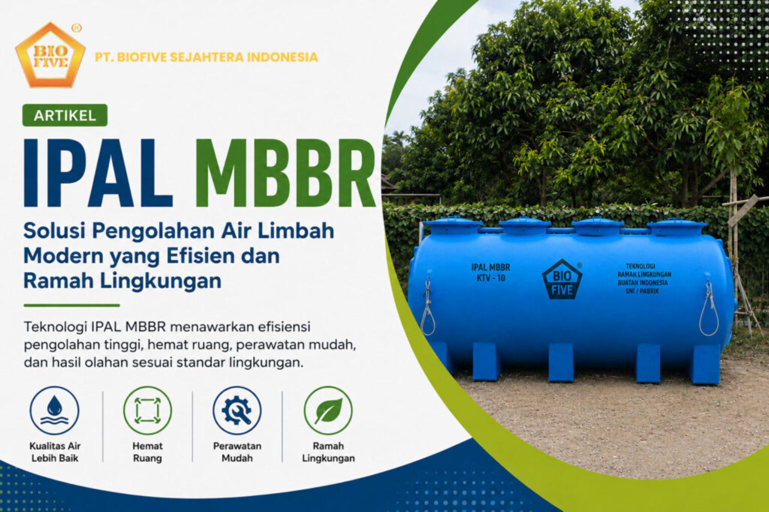Supplier Ipal MBBR Jabodetabek