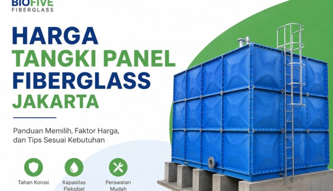 Harga Tangki Panel Fiberglass Jakarta